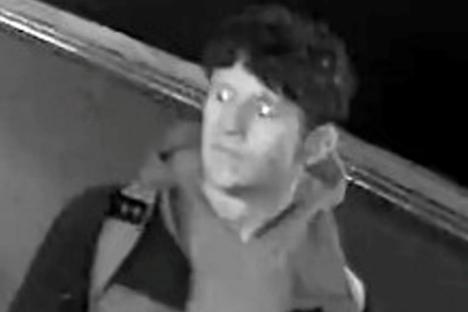 ‘Creepy’ predator caught on CCTV following woman before he barged into her home and carried out terrifying sex attack