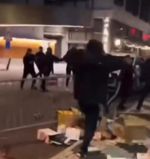 Aston Villa Fans Caught in Chaos as Feyenoord Supporters Ignite Violence, Leading to Five Arrests
