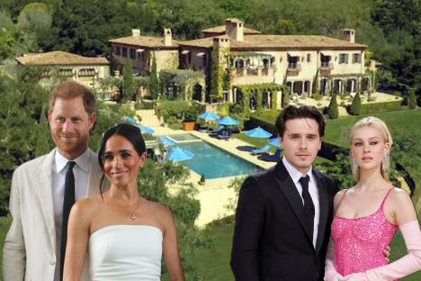 Prince Harry & Meghan’s secret mansion summit with Brooklyn Beckham & Nicola Peltz to share trauma of toxic family feuds