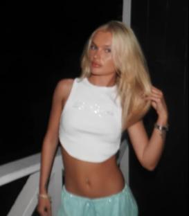 Moment teen inhales laughing gas at the wheel before smashing into pedestrian & leaving her with horror injuries