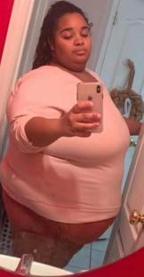 Before and after photos of a person's weight loss.