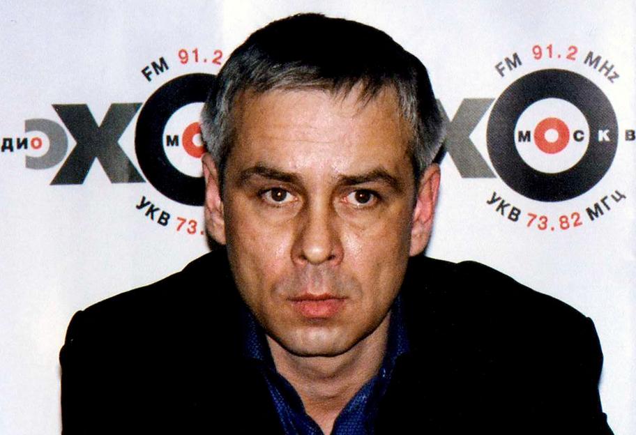 : Russian businessman Dmitry Kovtun attends an interview on Ekho Moskvy radio in Moscow