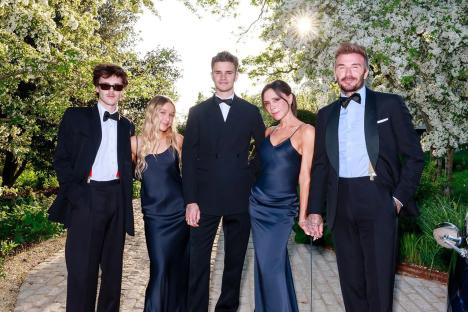 Victoria Beckham posts stunning pics from husband David’s 50th celebrations – but fails to mention Brooklyn after ‘snub’
