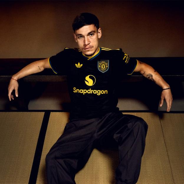 Manchester United away kit.
