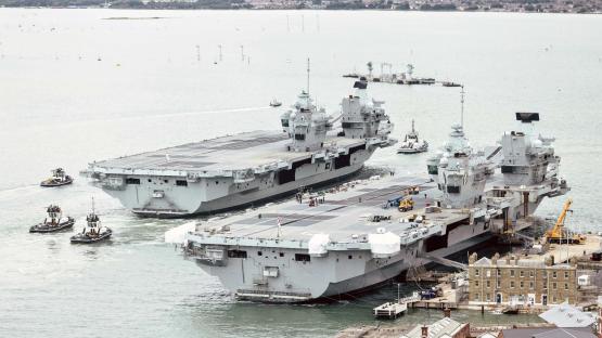 Russian TV falls for April Fool’s spoof about new aircraft carrier with ‘go-faster’ stripes named HMS Prince Andrew