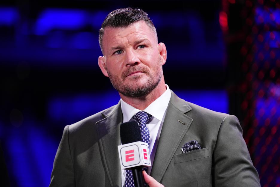 Michael Bisping at a UFC broadcast.