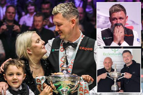 Kyren Wilson’s incredible hypnotherapy journey from ‘breakdown’ in front of wife to winning Snooker World Championship
