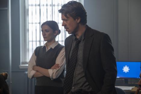 Andrew Buchan and Charlotte Ritchie in Code of Silence.