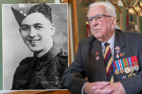 I landed on D-Day with 130 comrades but a year later only 19 went home – my story must NEVER die with me