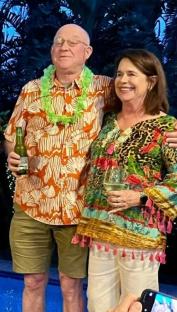 Karen Carter and her husband Alan Carter.