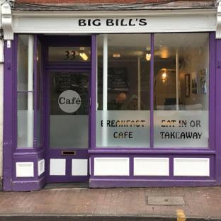 Big Bill's Breakfast Cafe storefront.