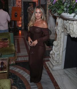 Samantha Kenny at Olivia Attwood's birthday party.