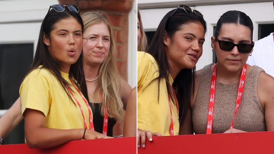 Emma Raducanu sets fans’ tongues wagging as she turns up to see Carlos Alcaraz who after makes flattering admission