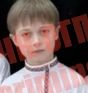 Photo of a young boy, purported to be Vladimir Putin's son.