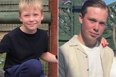 Rarely seen son of 90s pop star looks all grown up as he turns 17 – can you guess his famous mum?