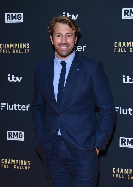 Chris Robshaw at the Champions Full Gallop premiere.