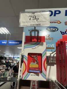 79p thank you teacher keyring.