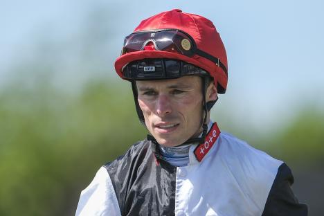 Kieran Shoemark at Chester Racecourse.