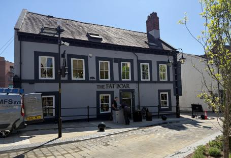 The Fat Boar pub in Wrexham.