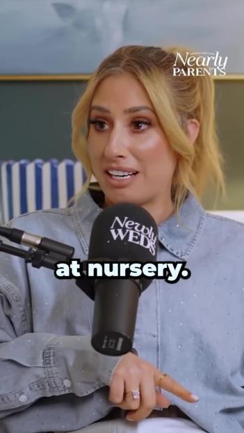 Stacey Solomon on the Nearly Parents podcast.