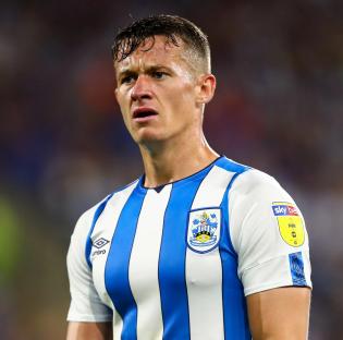 Jonathan Hogg of Huddersfield Town during a soccer match.