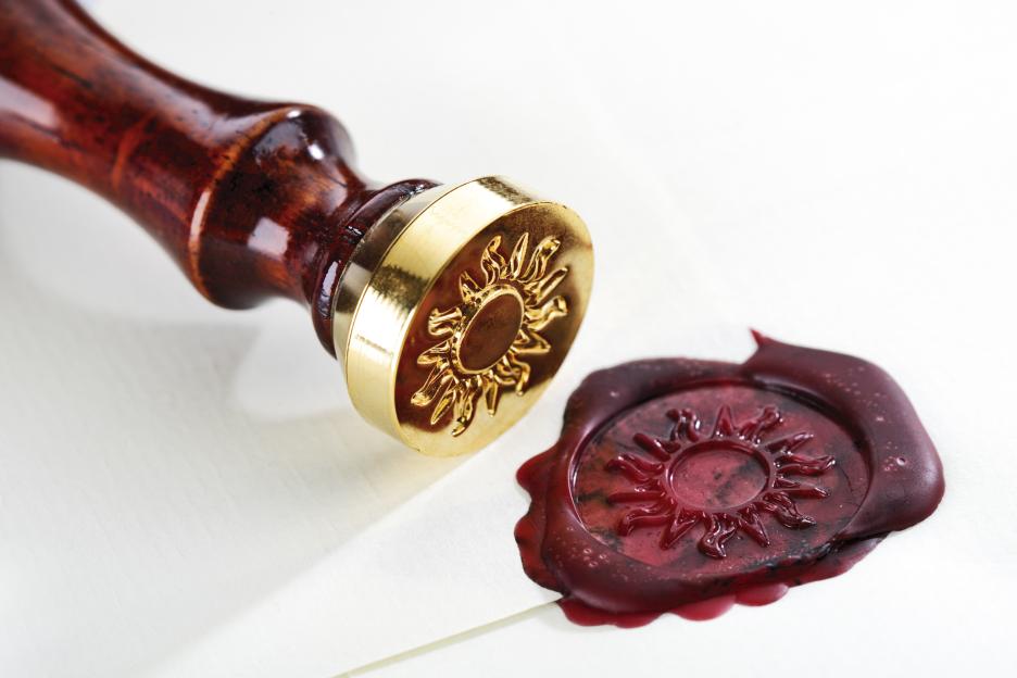 Wax seals will no longer be used on official government documents – ending centuries old tradition