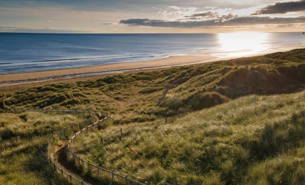 Crimdon Dene beach in North Hartlepool, Durham.