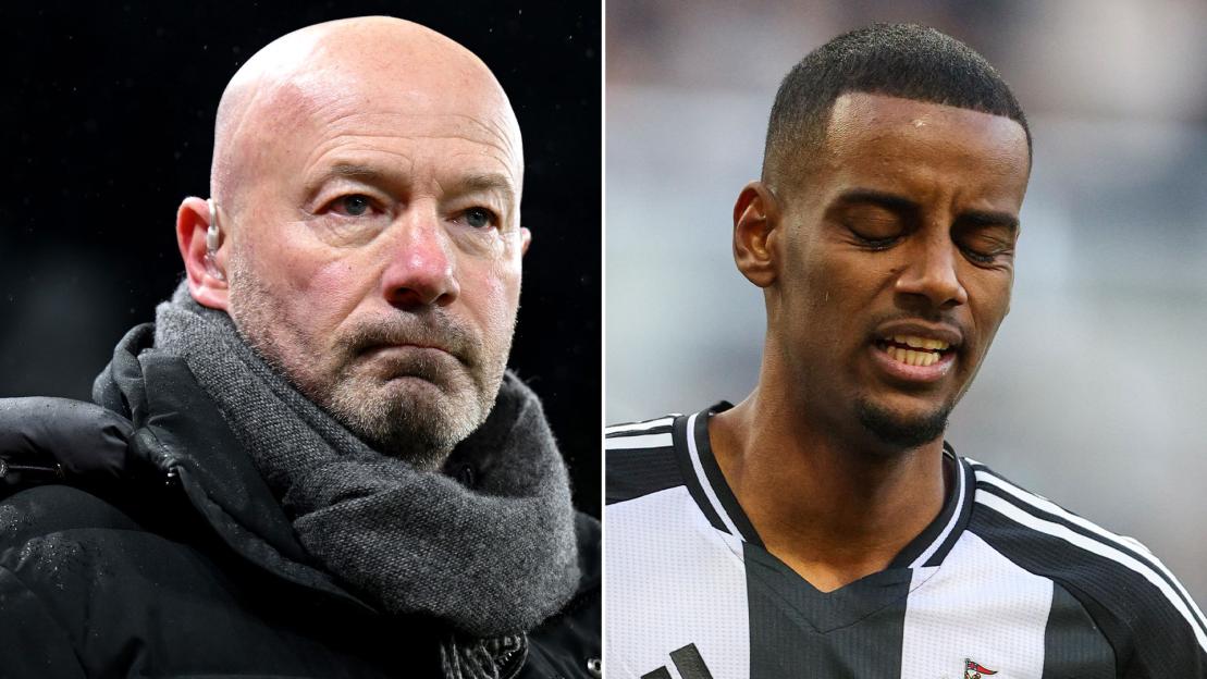 Alan Shearer takes incredible swipe at Alexander Isak during Liverpool’s season opener amid Newcastle transfer saga