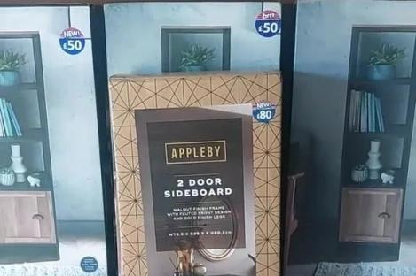 I went to B&M for a radiator cover & came out with £230 of furniture for £40 – here’s how I nabbed such epic bargains