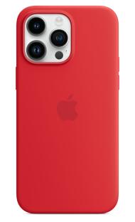 Red iPhone case.