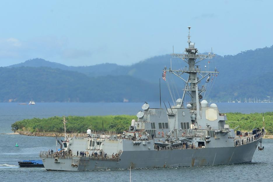 U.S. destroyer arrives in Trinidad and Tobago to conduct military exercises