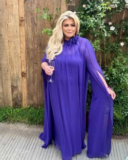 Gemma Collins at the Chelsea Flower Show.