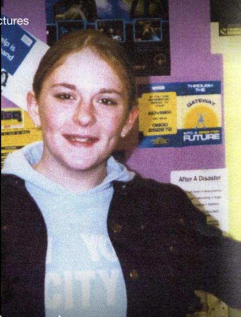 Becky Watson, a 13-year-old girl who died in a car accident.