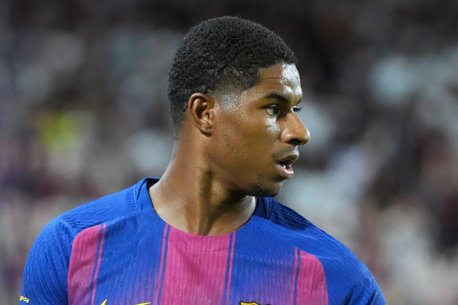Marcus Rashford leads list of SEVEN Barcelona stars at risk of being banned from playing in LaLiga after Ter Stegen row