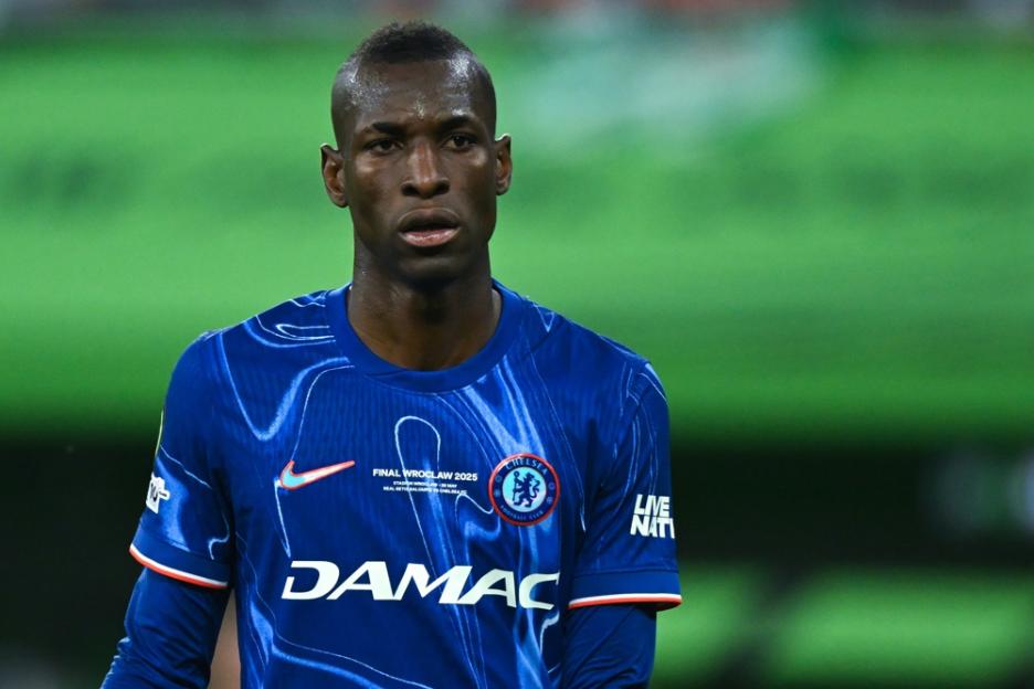 Nicolas Jackson of Chelsea FC during a UEFA Conference League match.