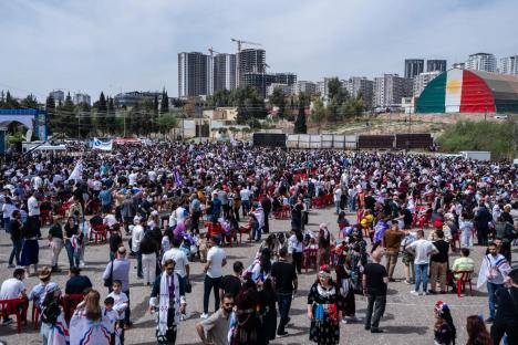 ISIS axe rampage at Christian festival as stabber screaming ‘Islamic State lives on’ attacks crowd leaving three injured