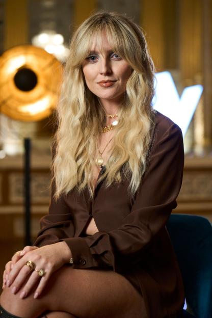 Perrie Edwards, coach on The Voice UK.