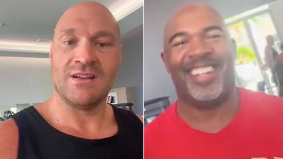 ‘You know what’s coming’ – Tyson Fury links up with his boxing coach in biggest hint Gypsy King is making comeback