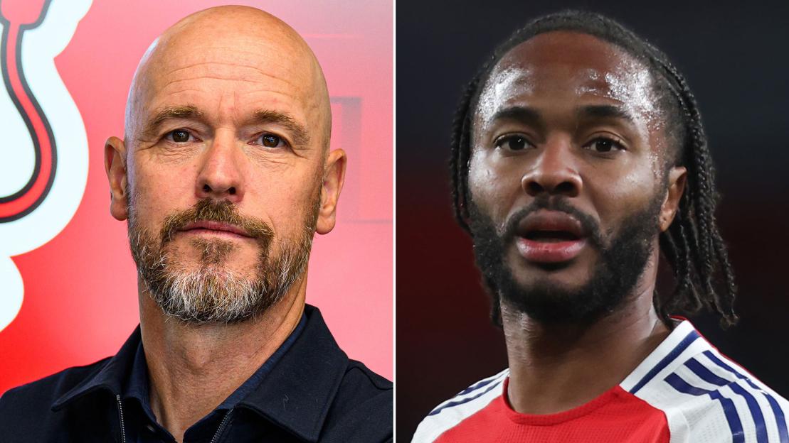 Erik ten Hag ‘monitoring Raheem Sterling situation’ with Chelsea ready to cash in on winger after Arsenal loan