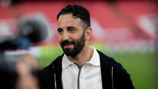 Ruben Amorim spotted in hotel gym for ‘massive arm day’ as Man Utd boss sneaks in workout before Europa League final