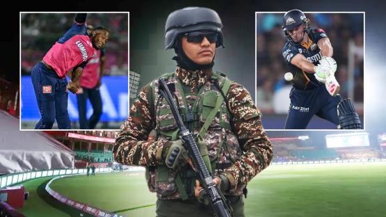 England cricket stars scrambling to escape India with IPL tournament suspended and players evacuated from stadium
