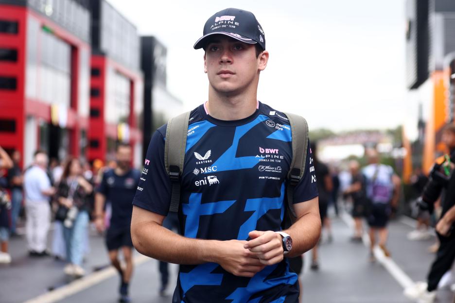 Franco Colapinto of Alpine Formula 1 at the Hungarian Grand Prix.