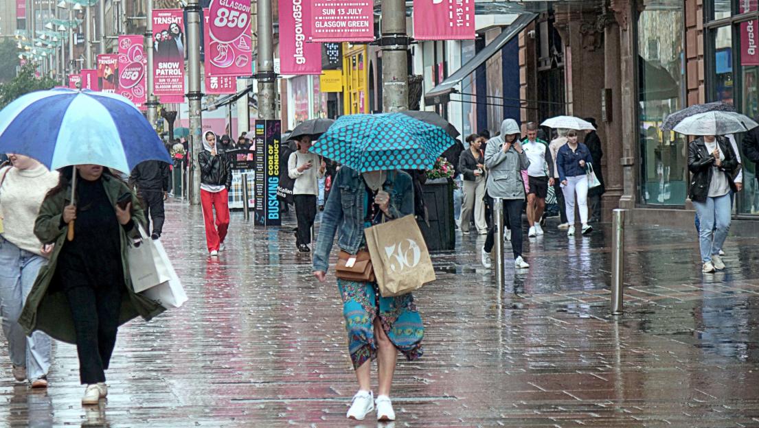 UK weather: Brits brace for ‘intense’ downpours, thunderstorms & 45mph winds as Met Office issues 12-hour yellow warning