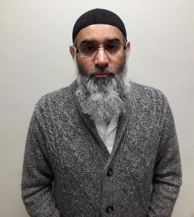 Headshot of Anjem Choudary.