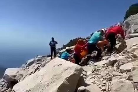 Brit, 22, plunges into rocks and dies in horror paragliding crash moments after leaping off 6,500ft mountain in Turkey