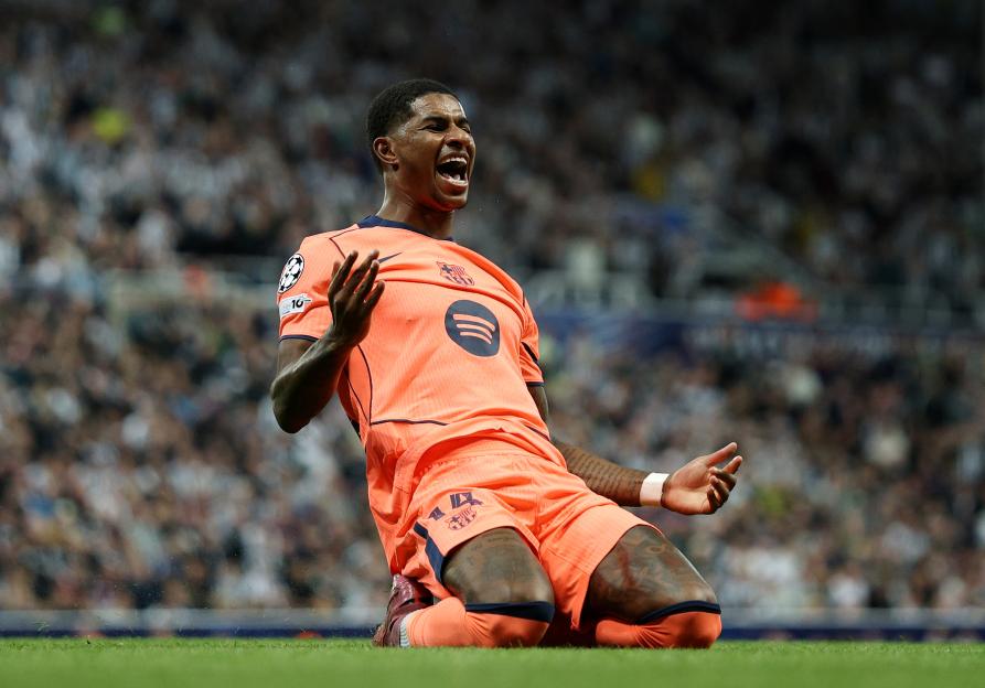 Newcastle 1 Barcelona 2: Marcus Rashford steals show as Man Utd loanee bags incredible double in front of Thomas Tuchel