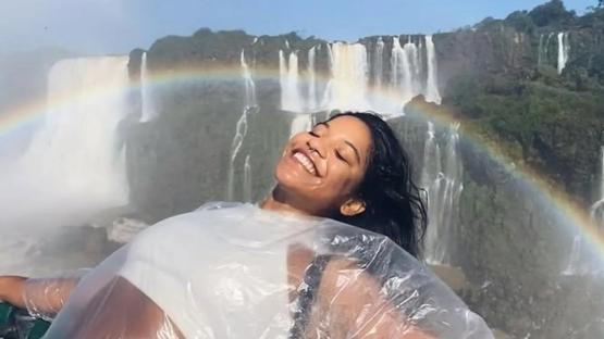 Tragic last vid shows tourist, 26, smiling next to pal at summit before deadly plunge in active volcano crater