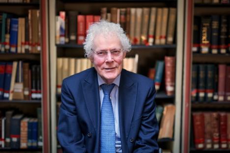 Portrait of David Carpenter, professor of medieval history at King's College London.