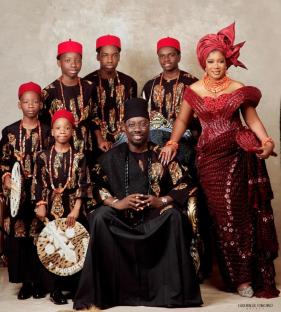 Obi Cubana Turns 50 & Delivers a Family Photoshoot Worthy of a Movie Poster | See Photos