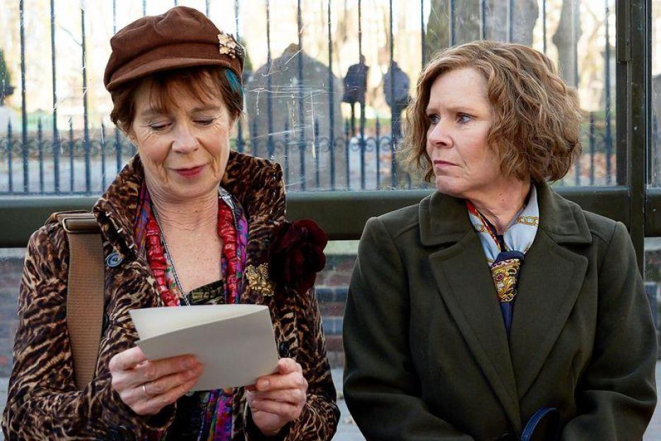 Celia Imrie in Finding Your Feet with Imelda Staunton